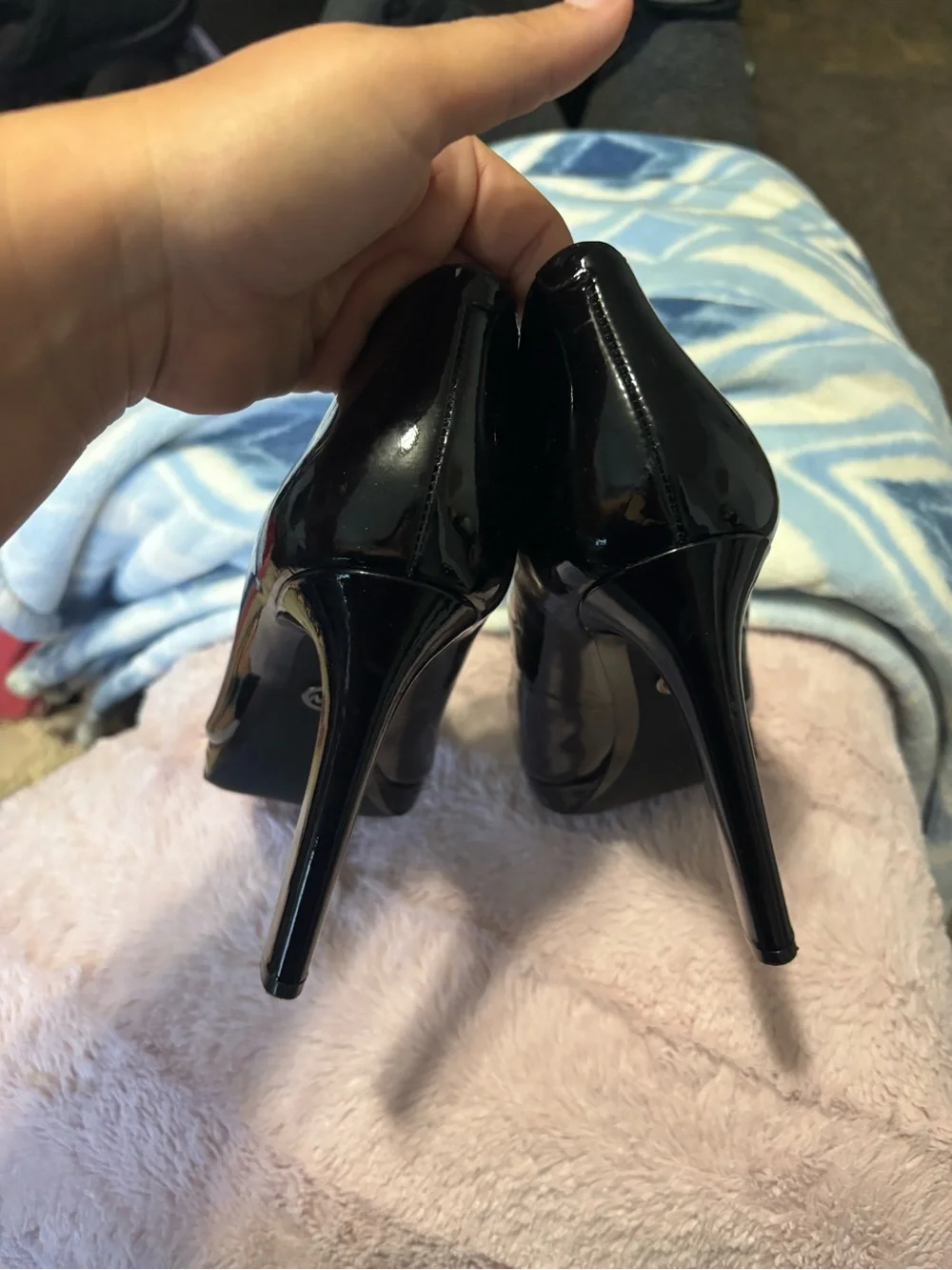 Michael Kors glossy patent